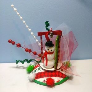 Snowman holiday hat